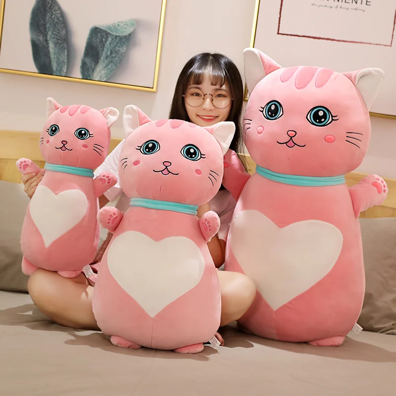 Дропшиппинг Kawaii Кот чучело плюшевый котенок мягкая игрушка Peluche милая кукла Kitty подушка для детей