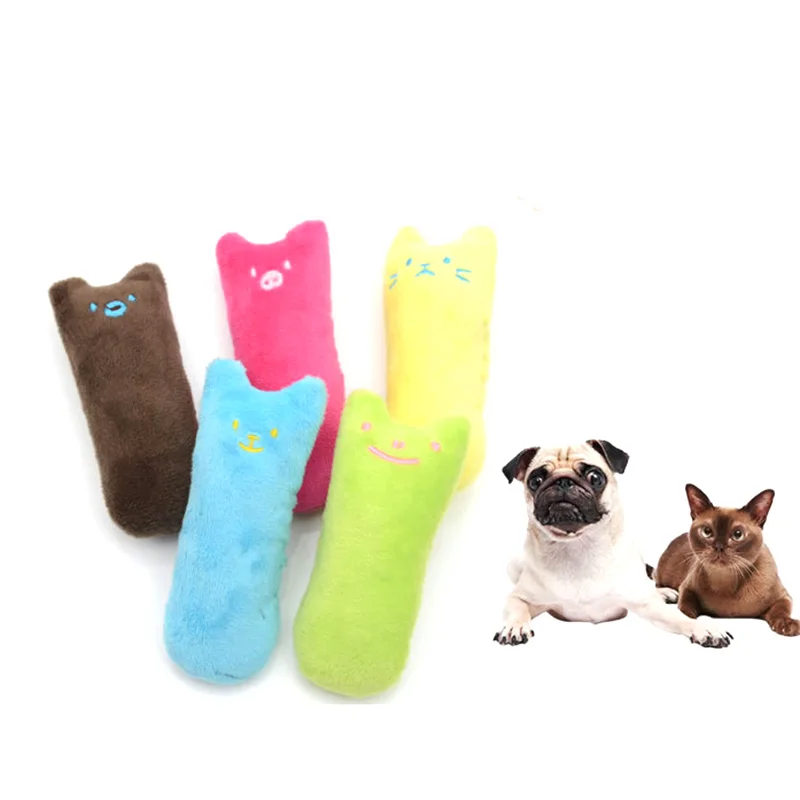 

Pet Cat Plush Toys For Cats Interactive Fancy Catnip Cat Pillow Toy Teeth Grinding Claws Pets Funny Toys For Small Dogs