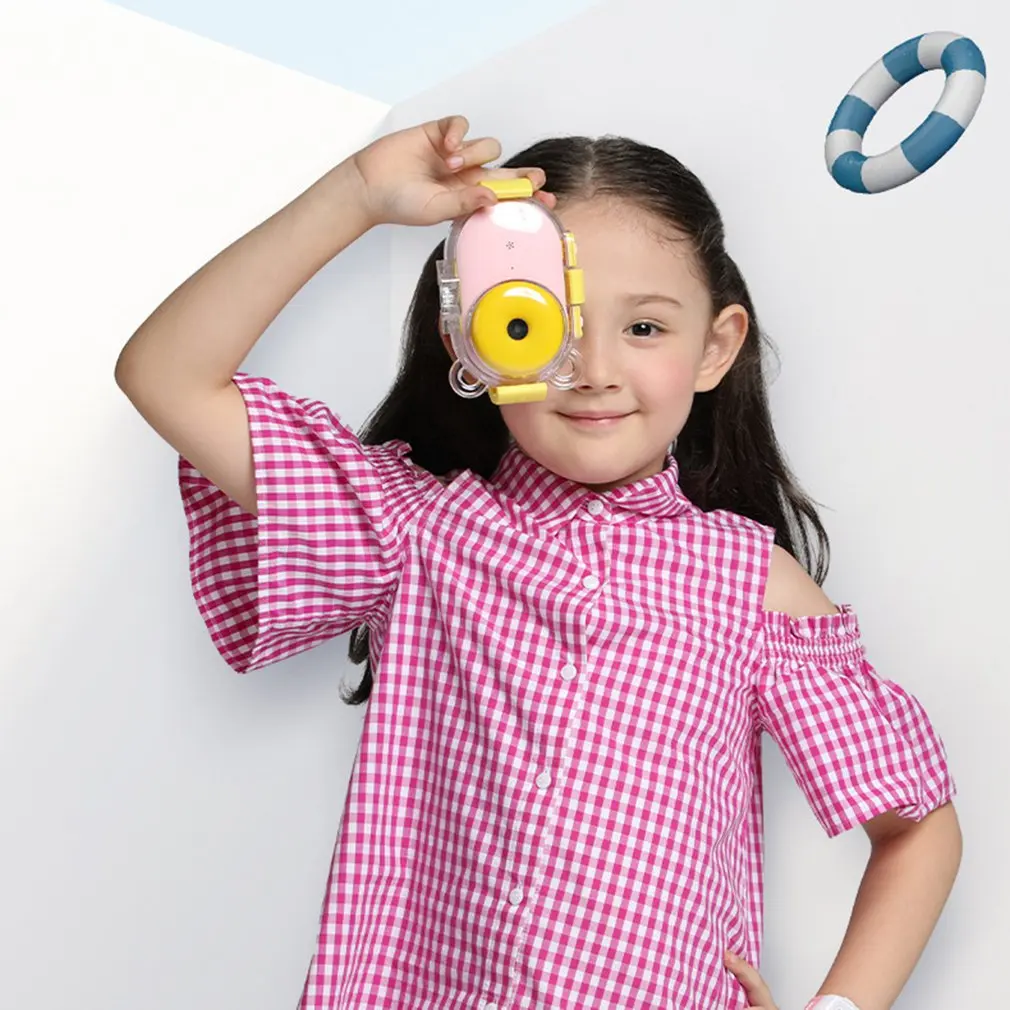 Детская мини-камера DSLR цифровая камера Smile Shutter Водонепроницаемая оптическая Антивибрационная детская обучающая фотография