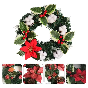 

1Pc Party Wreath Prop Decorative Wreath Festival Decoration for Party Home Hotel