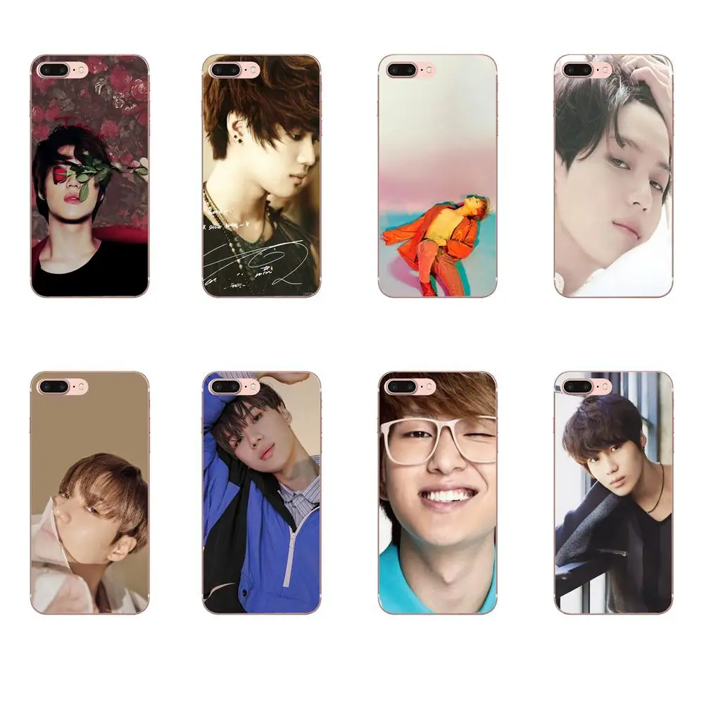 Мягкий ТПУ телефон для Samsung Galaxy A10 A20 A20E A3 A40 A5 A50 A7 J1 J3 J4 J5 J6 J7 2016 2017 2018 Shinee Kpop Taemin |