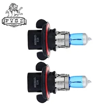 2 шт. H13 12В 65/55 Вт Авто галогенные лампы фары 6000-7000K 2400lm автомобиль мотоцикл туман светильник s перевозка белый светильник