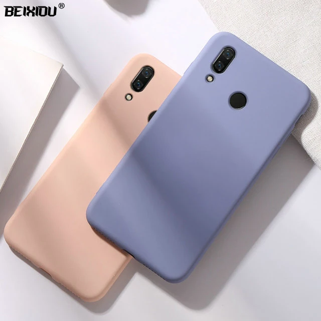 Жидкое состояние чехол для Huawei nova 3 ТПУ силиконовый мягкий матовый цвет задняя