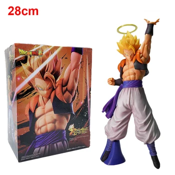 

28cm Dragon Ball Gogeta Figurine Super Saiyan Goku Vegeta Action Figure Dragon Ball Super Gogeta PVC Model Toy