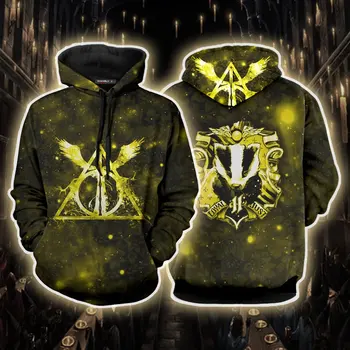 

Wizardry Men and Women Gryffindor Slytherin 3d Men Pullover Hoodie Sweatshirt Cosplay Costume Streetwear Hoodies Sweatshirt
