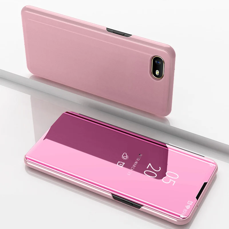 Зеркальный флип-чехол для телефона для OPPO Realme 3 Pro, чехол, умный сон, задняя крышка для OPPO Realme3 Pro C2, чехол s, чехол, оболочка