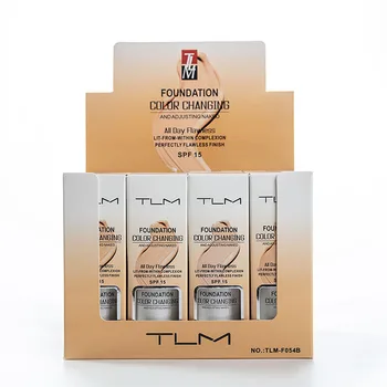 

TLM Foundation Profesional Farbe Ändern Gesicht Make-Up Lang Anhaltende Make-Up Geschenk Haut Care Foundation base farsali fond