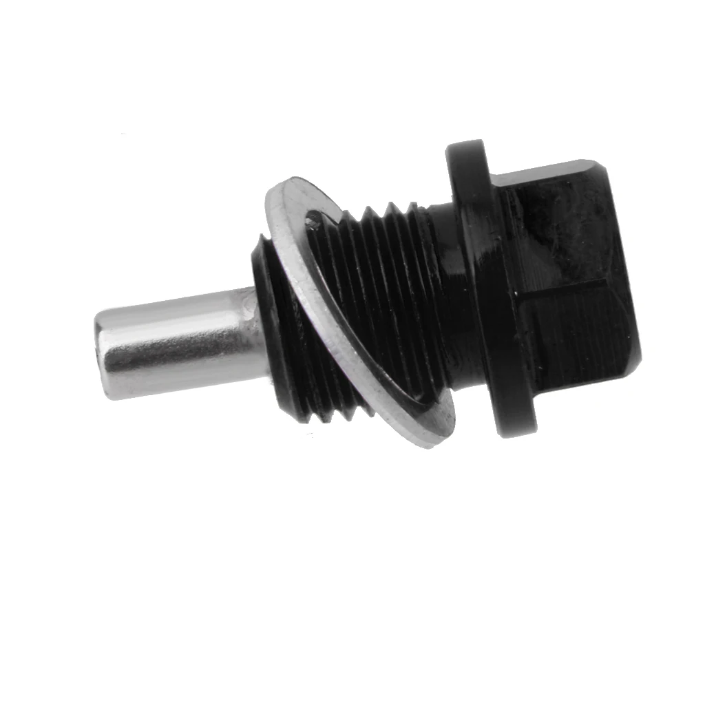 M14X1.5mm Magnetic Oil Drain Plug Metal Engine Oil Pan Plug  For Acura AUDI Dodge Ford Mazda Black Dropship