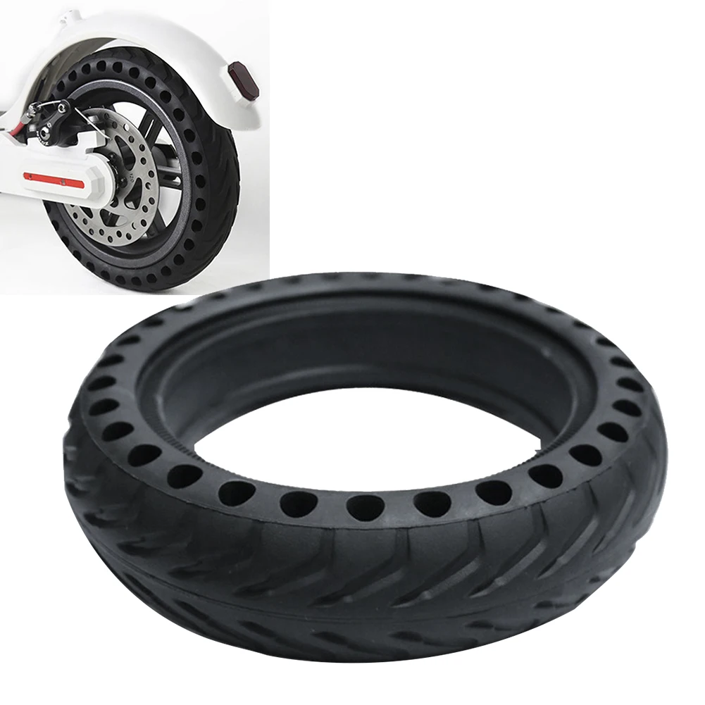 

Electric Scooter Front Honeycomb Hole Rubber Shock Absorption Non Slip Rear Anti Explosion Solid Safe Tyre For Xiaomi Mijia