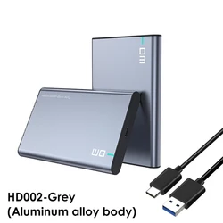 Sleek Portable 2.5 USB 3.1 External Hard Drive & SSD Enclosure (HD002)