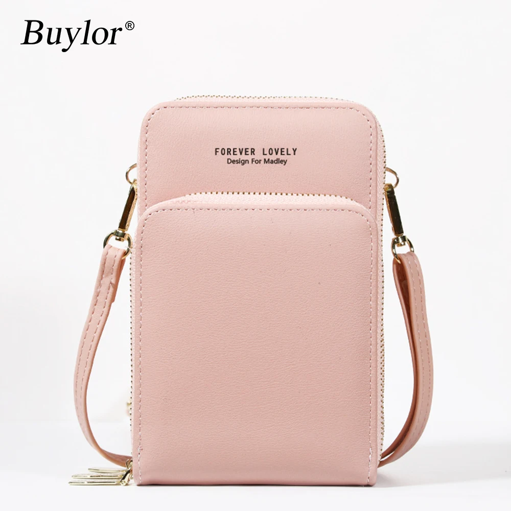 Buylor Crossbody CellPhone Bag Mini Summer Shoulder Bag Card Holder PU Leather Wallet Small Phone Pouch Women Messenger Bag Buylor Crossbody CellPhone Bag Mini Summer Shoulder Bag Card Holder PU Leather Wallet Small Phone Pouch Women Messenger Bag