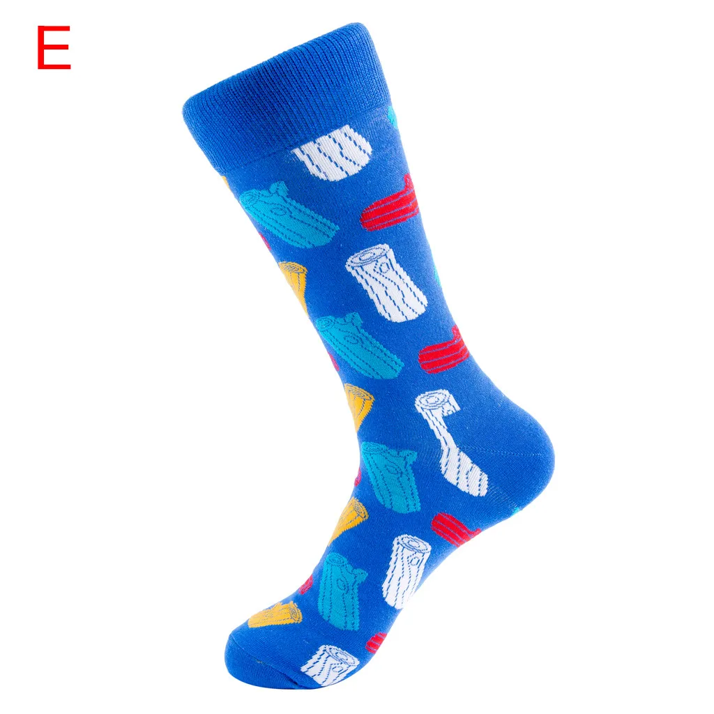 ORLVS счастливые носки унисекс осень зима длинные носки Мужская calcetines skarpetki meia calcetines hombre divertido хлопковые носки#4