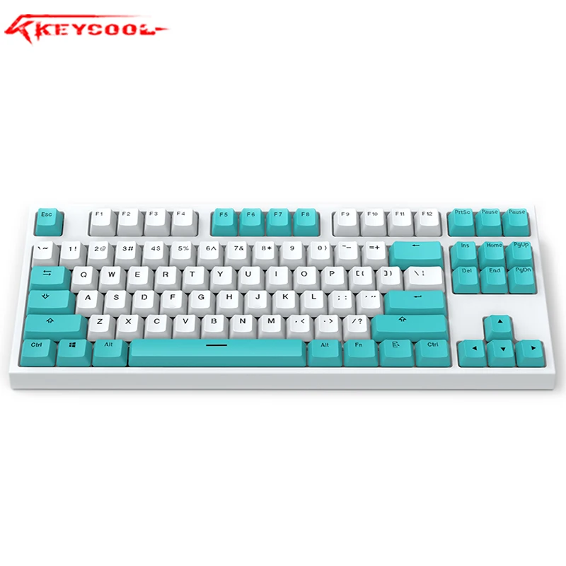 Клавиатура keycool KC87 с Bluetooth 5 0 механическая клавиатура переключатель RGB Lightsgateron
