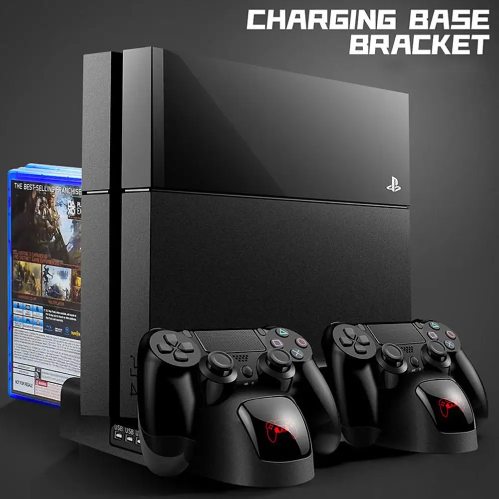 

Brnad New and High Quality Fast Charging Dock for PS4/PS4 Slim/PS4 Pro Game Controller Joystick Joypad Charger Station