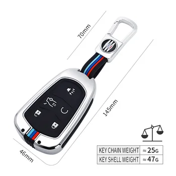 Metal Car Smart Key Case Cover For Cadillac ESV CTS XTS SRX Escalade ATS CT5 XT5 XT6 XLS Protector Shell Fob Auto Accessories 4 Metal Car Smart Key Case Cover For Cadillac ESV CTS XTS SRX Escalade ATS CT5 XT5 XT6 XLS Protector Shell Fob Auto Accessories - Metal Car Smart Key Case Cover For Cadillac ESV CTS XTS SRX Escalade ATS CT5