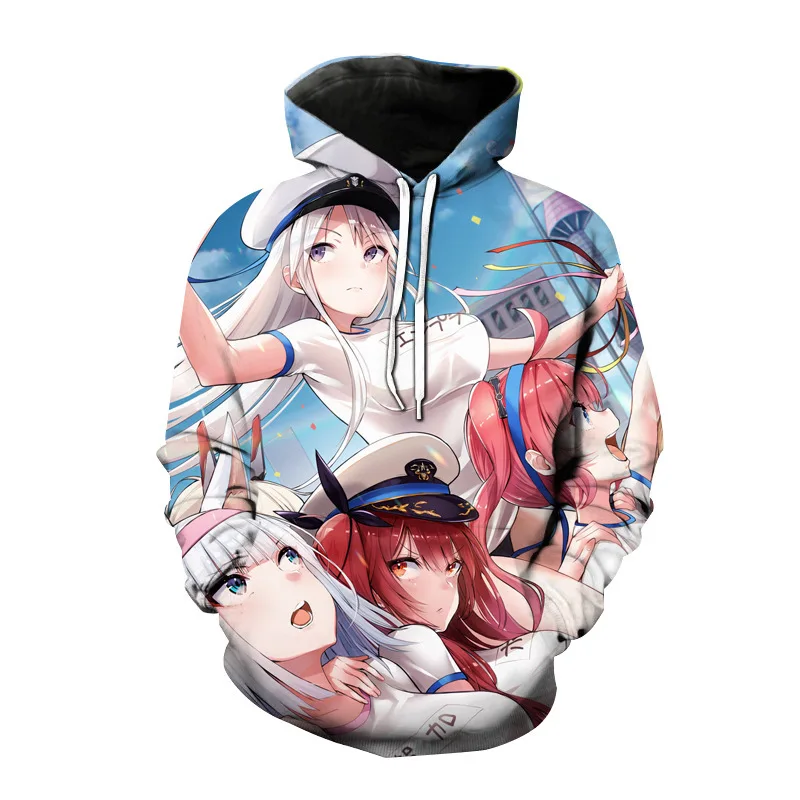 Waliicorners Long Sleeve Hooded Pullover Loose Street Sweatshirt Anime Azur Lane Kawaii 3d Print 12 H9120e32b46384dda96e8c8eaa73bf853c
