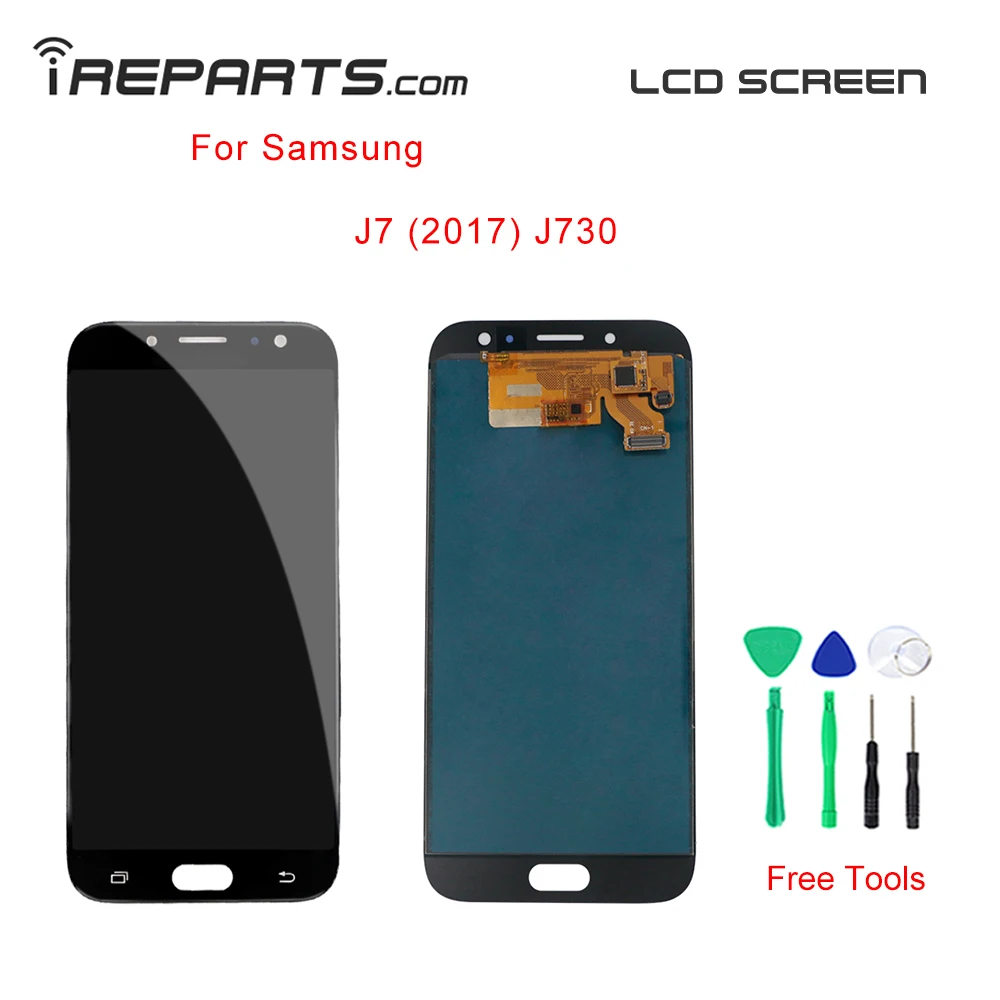 

IREPARTS Touch Screen Replacement for Samsung Galaxy J7 2017 J730 LCD Display J7pro lcd Digitizer Assembly J730F/DS J730F + Tool
