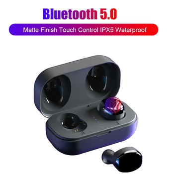 

B5 Tws Headphone Wireless Bluetooth 5.0 Earphone Mini True Stereo Earbuds With Mic Charging Box Sport Headset For Smart Phones