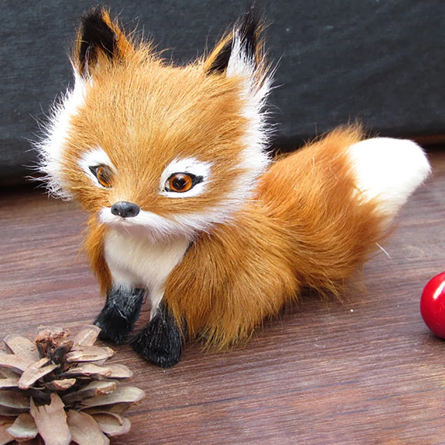 New 1 Pcs Simulation Animal Foxes/Owl Plush Toy Doll Photography for Children Kids Birthday Gift 4