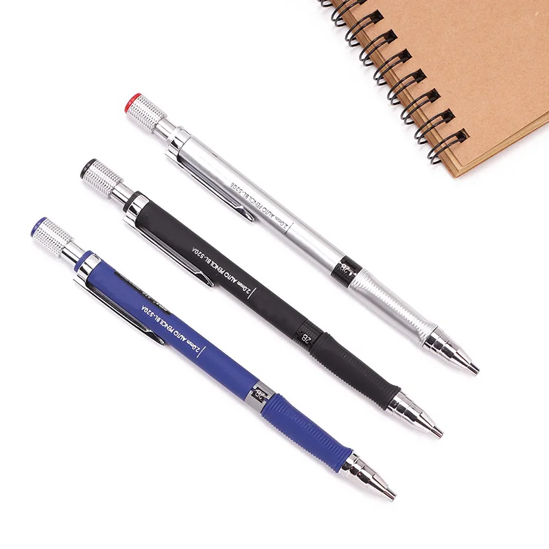 1 шт. 2 мм пластиковый и металлический свинцовый держатель механический черновик