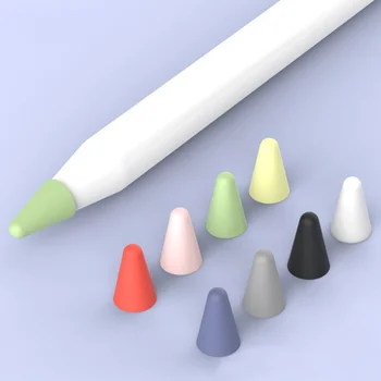 

8Pcs Silicone Replacement Nib Cover Non-slip Tip Protector for Apple Pencil 1/2