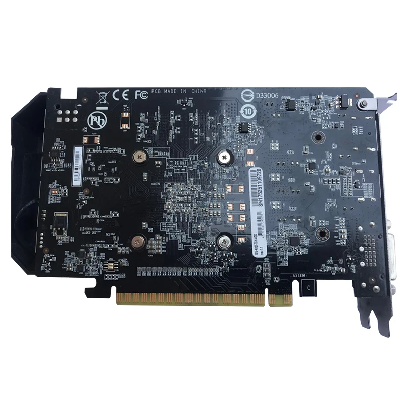 GIGABYTE GeForce GTX 1050 Ti OC Low Profile 4GB Video Card, GV-N105TOC ...