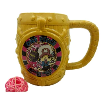 

One Piece Luffy coffee mugs tea milk barrel mark creative drinkware