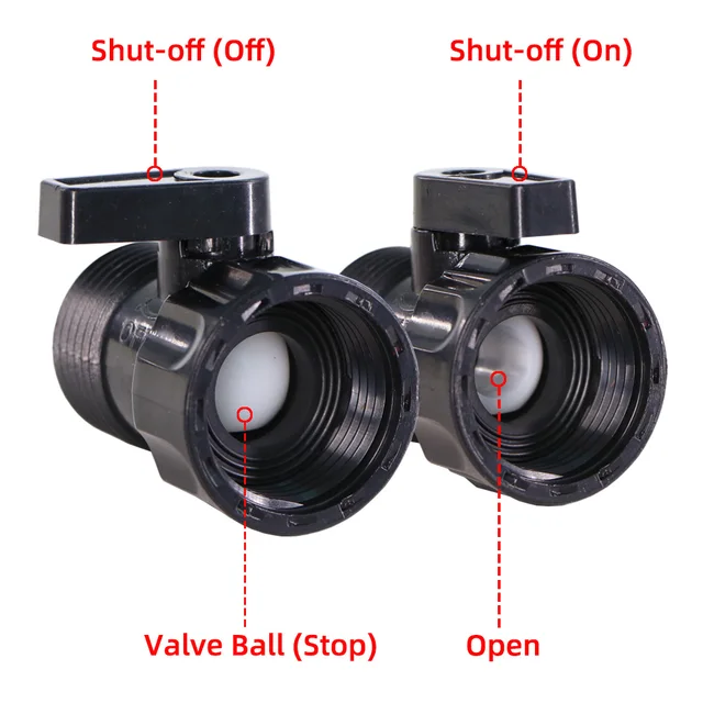 Műanyag Kerti Tömlő 3/4 Hüvelykes Női Hím Csatlakozó Javító Szerkesztőkészlet, Kizáró Szelepgumi Tömítés A Tömlővíz -Adapterhez - Image 4