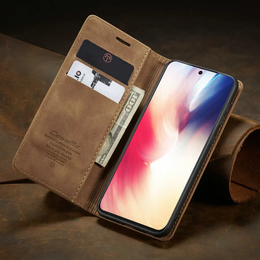Чехол для телефона Samsung Galaxy S20 Plus автоматический Магнитный Флип держатель карт