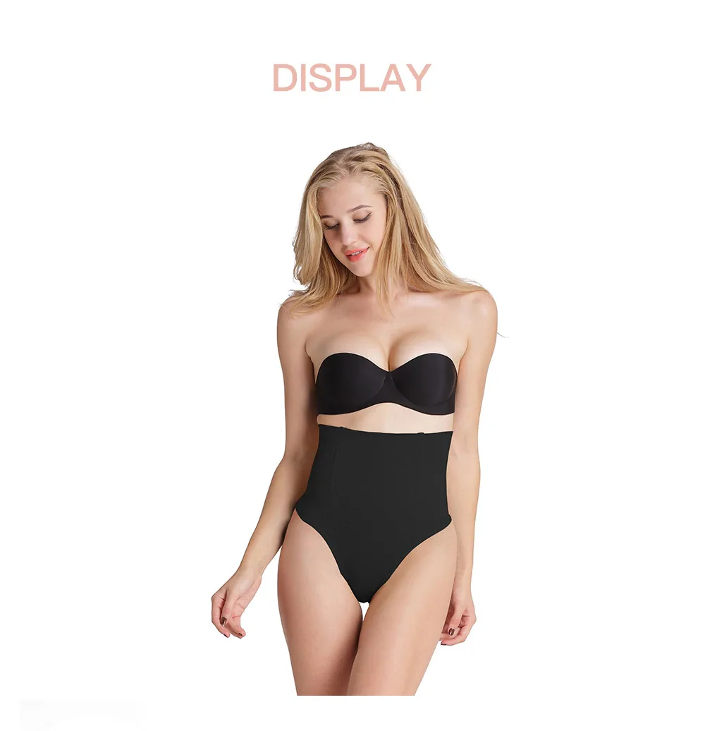 NB1377-3 Atbuty Slimming Waist Trainer Pants Butt Lifter Underwear Tummy Control Panties Underbust Body Shaper Corset (4)