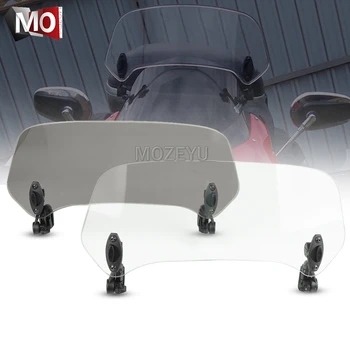 

Motorcycle Windshield Extension Spoiler Windscreen Air Deflector For Piaggio MP3 500 400 300 4T 4V ie LT RL Sport Touring