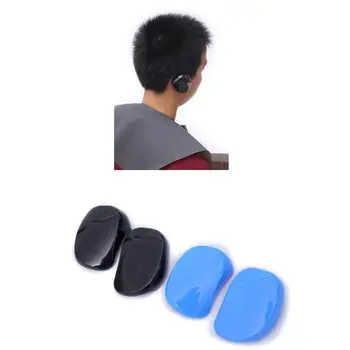 

4pcs Earmuffs Durable Hair Dye Soft Plastic Practical Professional Earmuffs Ear Protector Ear Cover For Salon Home Random Colors