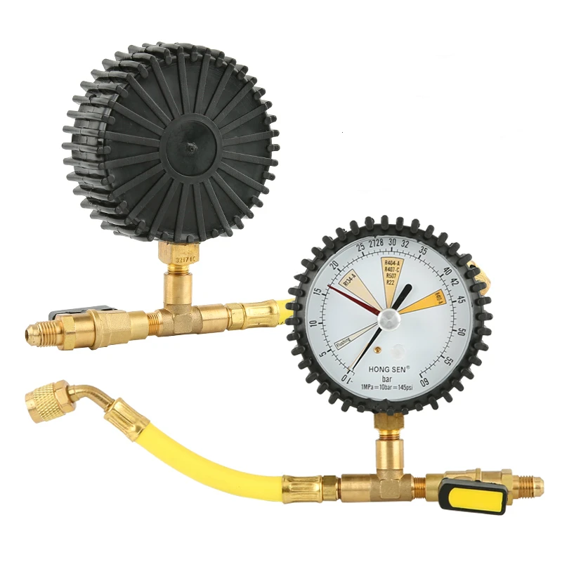 Jadeshay manometer, airconditioning, koeling, stikstof, manometer, druktest, druktest