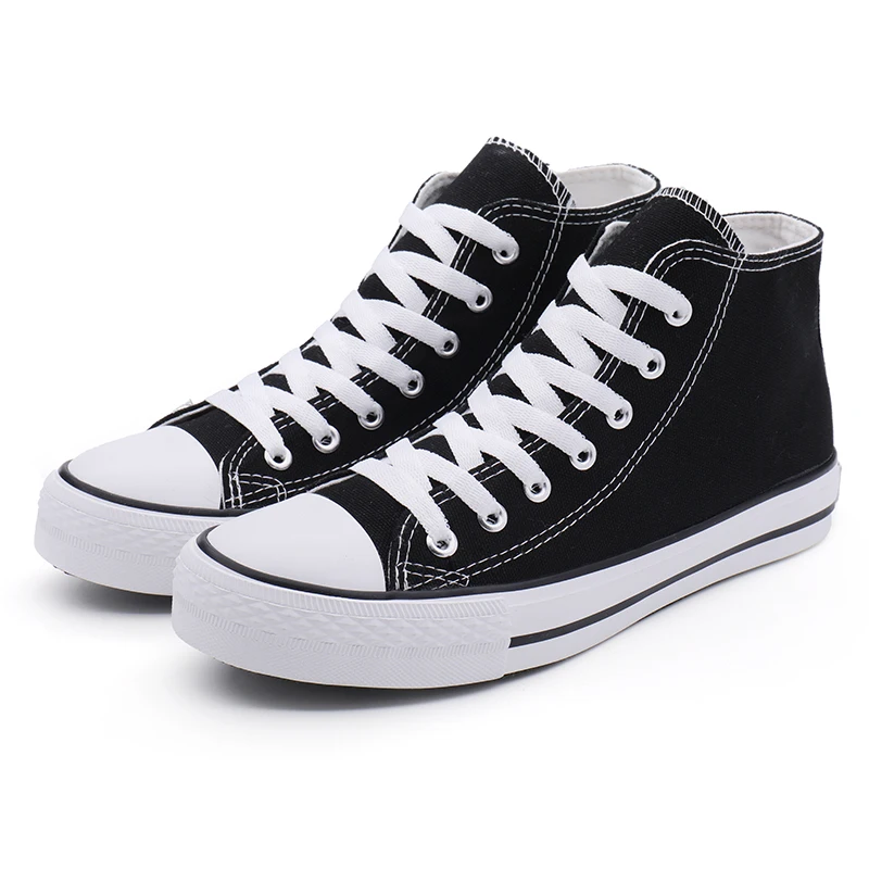 

2020 New Woman mid cut canvas shoes Woman Vulcanized shoes Sneaker classic unisex shoes fashion shoe lace-up Winter boot shoes