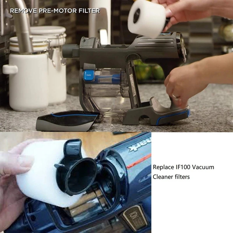Фильтр 2x+ 4 шт фильтры совместимый для Акула Ionflex Duoclean вакуумный Ic205 If100 If150 If160 If170 If180 If251 If200 If201 в том случае, если
