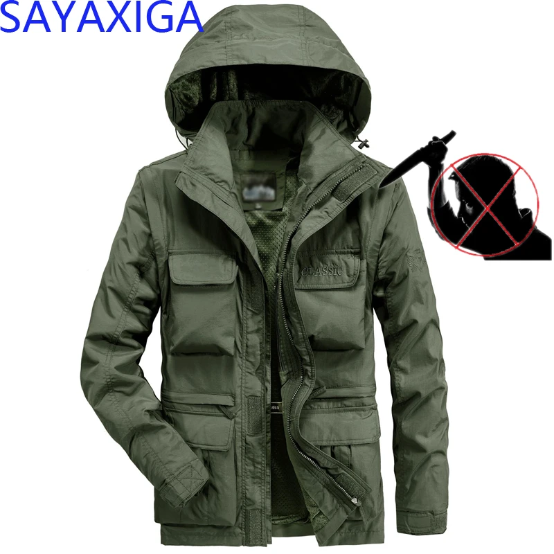 Chaqueta táctica a prueba de puñaladas hombre, camisa con cuchillo resistente a las cuchillas, tops de seguridad, autodefensa, prendas de vestir, blusa 4X|Chaquetas| - AliExpress