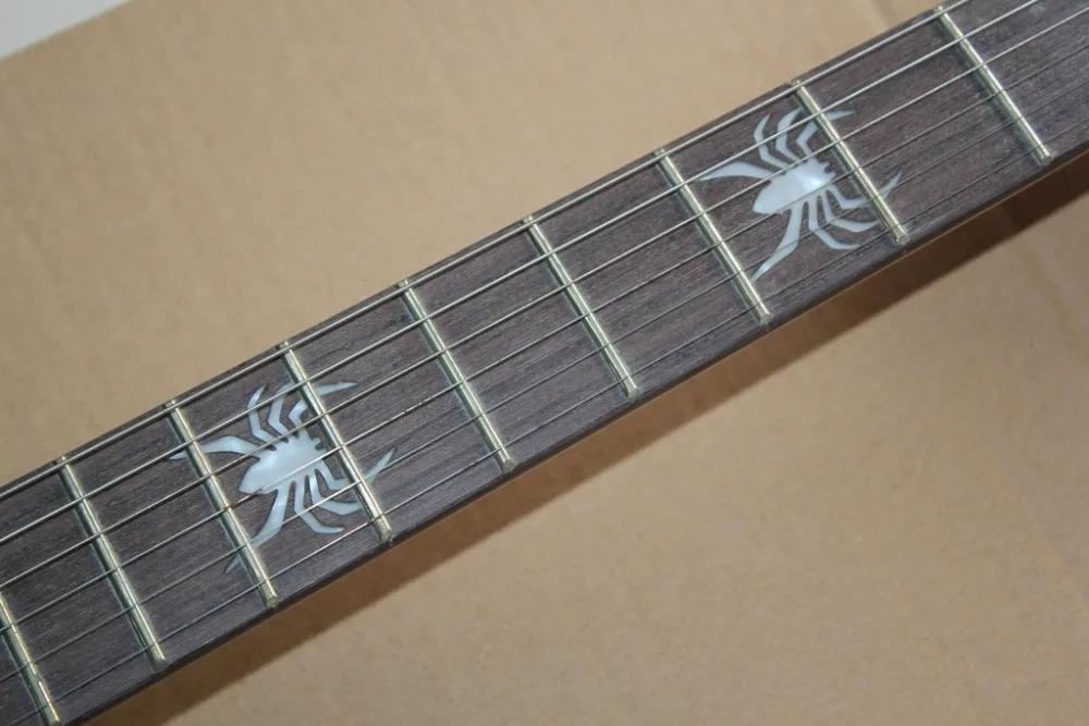 New+ Factory+ black B.C.Rich signature special electric guitar Spider inlays open pickups B C Rich guitar Free Shipping