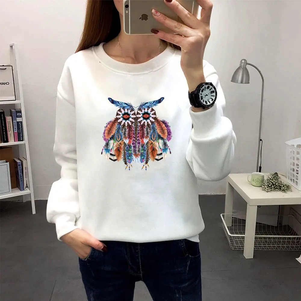 Woman Sweatshirts Female Hoodie Long Sleeves O-neck Pullovers 2024Trend Sporty Fashion Tracksuit Harajuku Clothes Woman Clothing