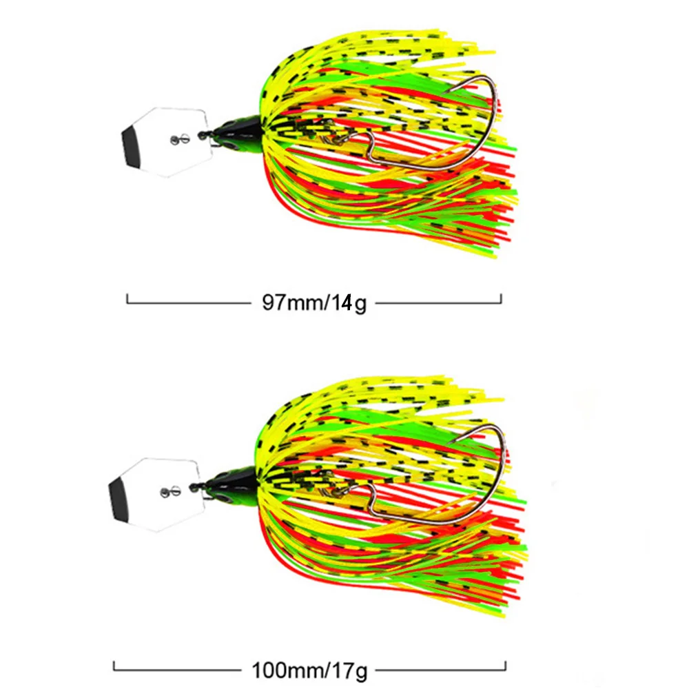 낚시 미끼 고무 지그 2023 Weights14-17g 낚시 태클 Spinnerbait 낚시 액세서리 Isca 인공 파이크 물고기 미끼  Pesca - AliExpress