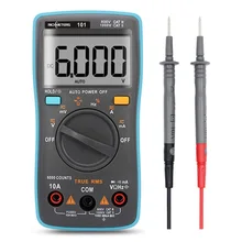 

RICHMETERS RM111/109/102/101 Digital Multimeter 6000 Counts Smart AC/DC Ammeter Voltmeter Ohm Frequency Diode Temperature Tester