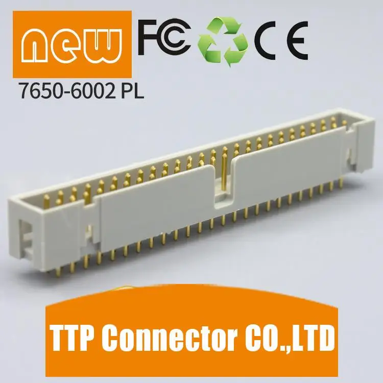 

2pcs/lot 7650-6002PL Connector 100% New and Original