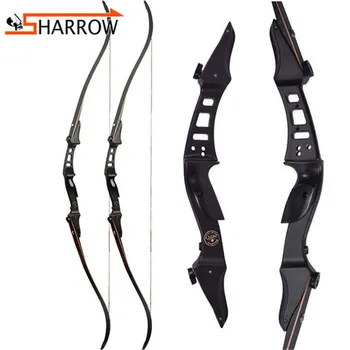 

60" 20-50lbs ILF Recurve Bow American Hunting Bows 17" ILF Bow Riser For Outdoor Fishing Shooting Arrows Archery Accessories