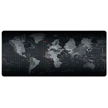 

World Map Rubber Extended Gaming Mouse Pad Desk Keyboard Mat Anti-slip Waterproof DU55