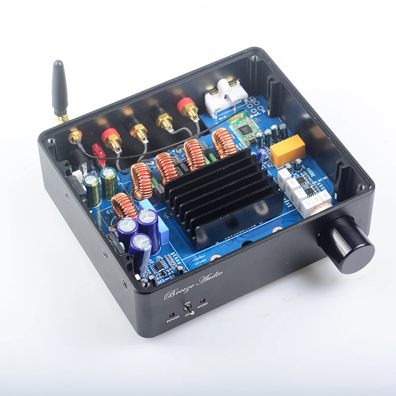 

Car Bluetooth Amplifier 150WX2 Power Output Bluetooth 4.0 Receive DC12V