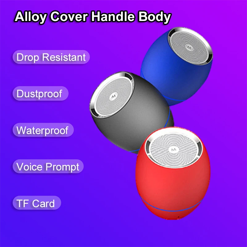 

C2 Aluminium Alloy Wireless Subwoofer Portable Bluetooth Wireless Loudspeaker Stereo Music Surround Waterproof Outdoor Speakers