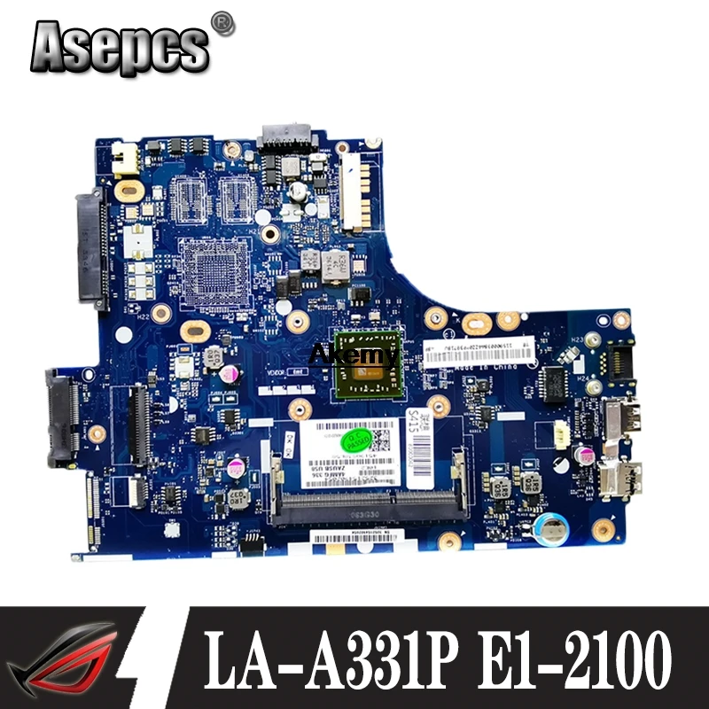 

Free Shipping Laptop motherboard For Lenovo S415 with CPU ZAUSA LA-A331P E1-2100 Tested perfect working