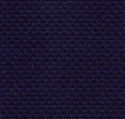 9CT/11CT/14CT/16ct/18ct/28ct цветная ткань для вышивки крестиком, холщовая ткань белого цвета, черная, льняная Грибная ткань - Цвет: Dark blue