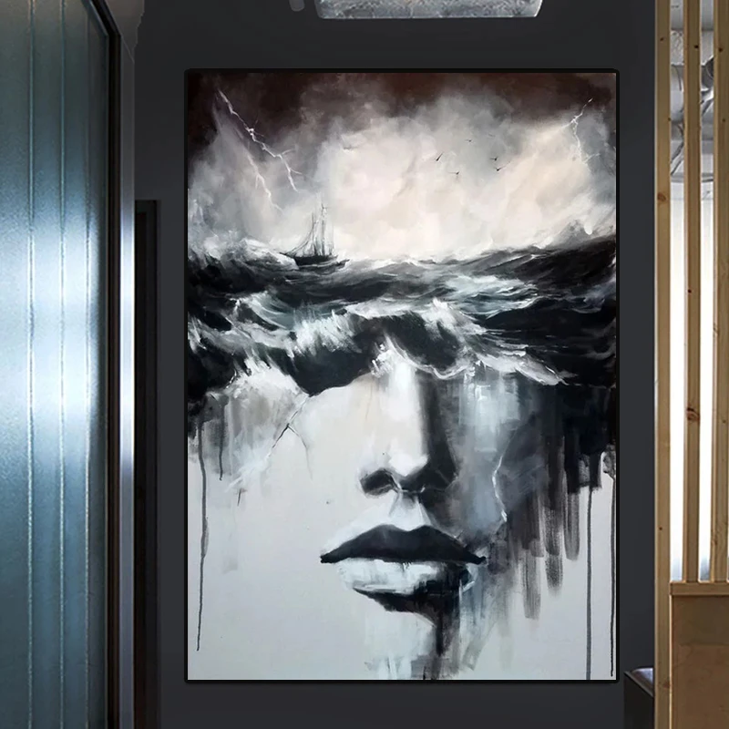 Картина Настенная Лодка для мальчиков и девочек настенная на холсте с