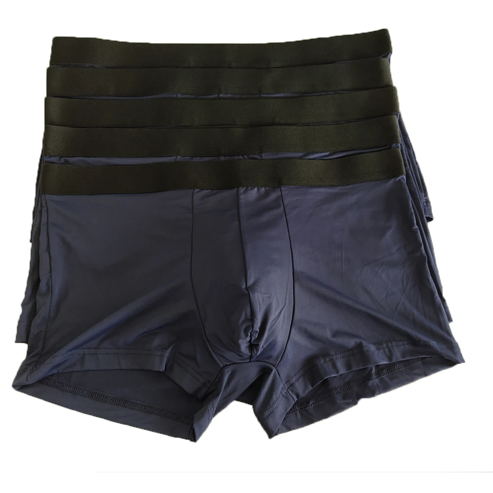 Men's Underwear Ice Knife Deer Feet Solid Color Fresh Soft Comfortable Underwear Factory Wholesale And Customized