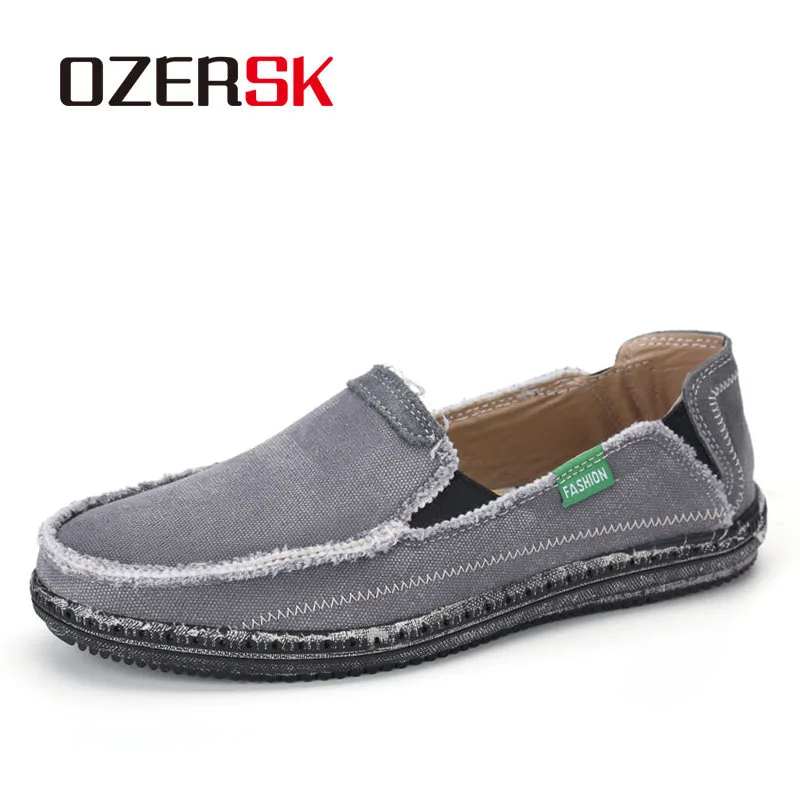 OZERSK/новые модные стильные мягкие мужские лоферы; сезон весна-осень; обувь высокого качества; мужская обувь на плоской подошве; Gommino; обувь для вождения; размеры 39-46